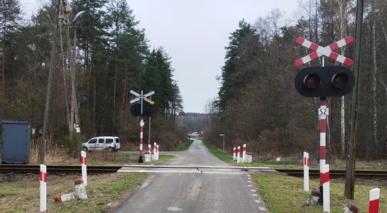 Przejazd kolejowo-drogowy w Korzenicy na l. nr 101 Munina - Hrebenne, fot. PLK SA (1)