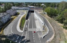 Tunel w Baciutach - droga dojazdowa fot. Paweł Mieszkowski PKP Polskie Linie Kolejowe SA