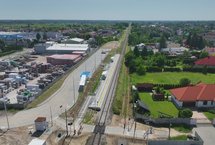 Nowy przystanek Mielec Wolności na l. nr 25, fot. Krzysztof Dzidek (1)