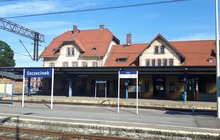 Perony na stacji kolejowej w Szczecinku_fot. Bartosz Pietrzykowski