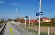 Tuszów Narodowy - nowy peron, fot. Dominik Konarek