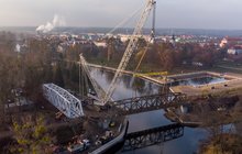 Demontaż mostu w Piszu. Autor: Ł. Bryłowski