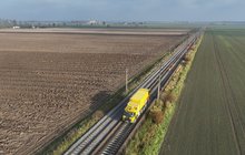 Linia nr 204, prace maszyny PUN, na odcinku Stare Pole – Gronowo Elbląskie_1 fot D.Strzemkowski (6)