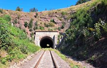 Tunel kolejowy w Unisławiu Śląskim 2025r. Fot. A. Mielczarek