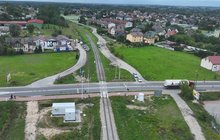 Przejazd kolejowo-drogowy ul. Mławska w Rypinie. fot. Damian Strzemkowski PLK SA