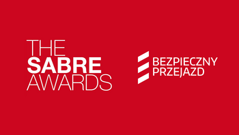 Grafika, Logotyp SABRE AWARDS i logotyp kampanii