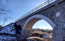 Wyremontowany most na rzece Drawa w okolicy Złocieńca na linii kolejowej nr 410 fot. Janusz Matecki