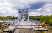 Budowa dojazdów do mostu nad Narwią, fot. Łukasz Bryłowski