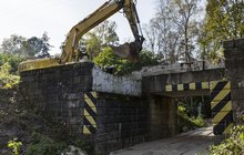 Przebudowa wiaduktu kolejowego w km 24,592, ul Stara Droga, Jedlicze