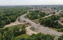 Wiadukt w Kobyłce, widok z drona. Fot. Artur Lewandowski PKP Polskie Linie Kolejowe S.A. (1)