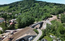 Linia nr 97 Żywiec - Sucha Beskidzka_nowe tory, perony, obiekty, fot. Łukasz Brylowski (1)