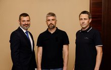Uczestnicy wizyty Grupy PKP i PLK SA w Kijowie i we Lwowie fot. PLK SA 