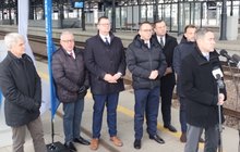 Stacja Białystok briefing prasowy fot Tomasz Łotowski PKP Polskie Linie Kolejowe SA (6)