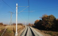 Nowy tor i sieć trakcyjna na szlaku Rydułtowy - Sumina, fot. Katarzyna Głowacka