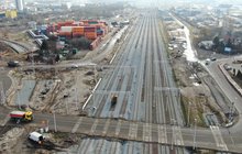 Nowe tory do portu w Gdyni. Fot. Szymon Danielek PKP PLK