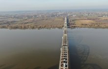 Most kolejowo-drogowy w Grudziądzu. fot. Mateusz Klimczuk PLK (2)