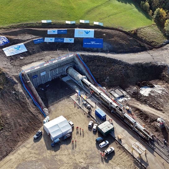 Tarcza TBM Kinga w Wilkowiskach, fot. Piotr Hamarnik (1)