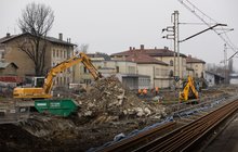 Czechowice Dziedzice, prace w stacji, fot. PLK