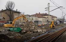 Czechowice Dziedzice, prace w stacji, fot. PLK