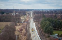 Prace na linii kolejowej 93 Zabrzeg - Zebrzydowice, fot. Łukasz Hachuła PLK SA 1