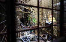 Łódź Polesie - zbrojenie szybów fot. Adrian Płuciennik