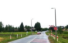 Przejazd na l. nr 106 Rzeszów - Jasło, fot. Łukasz Fronc