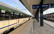 Pociąg przy peronie na stacji Lublin Główny, fot. Anna Znajewska-Pawluk