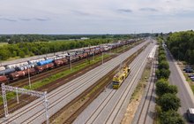 Zduńska Wola Karsznice Południowa, nowy układ torowy, pociąg sieciowy fot. Łukasz Bryłowski, PKP PLK