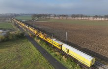 Linia nr 204, prace maszyny PUN, na odcinku Stare Pole – Gronowo Elbląskie_1 fot D.Strzemkowski (8)