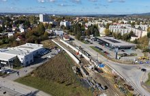 Przystanek Krosno Miasto Modernizacja przystanku kolejowego Krosno Miasto, 16.10.2026 r., fot. Łukasz Bryłowski (4)