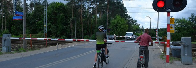 Przejazd kolejowo-drogowy ul. Malownicza, Łódź fot. Rafał Wilgusiak PLK