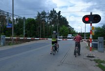 Przejazd kolejowo-drogowy ul. Malownicza, Łódź fot. Rafał Wilgusiak PLK