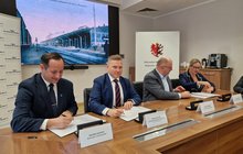 Podpisanie porozumienia z UMWKP na linię do Ciechocinka fot. Magdalena Janus (1)