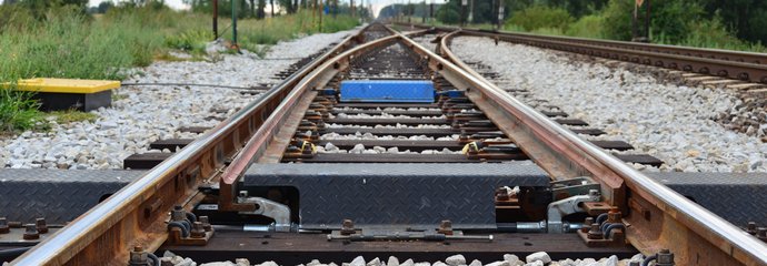 Rozjazdy kolejowe Mieszków fot. PLK SA