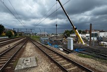 Stacja Katowice, prace przy wiaduktach kolejowych, fot. Łukasz Hachuła, źródło Polskie Linie Kolejowe 1