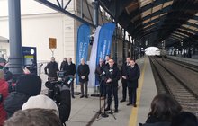 Stacja Białystok briefing prasowy fot Tomasz Łotowski PKP Polskie Linie Kolejowe SA (1)
