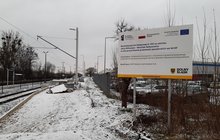 Peron na stacji Wrocław Sołtysowice - korpus peronu