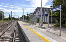 Peron nr 1 na przystanku Bydgoszcz Fordon, fot. Łukasz Bryłowski, PLK SA 2