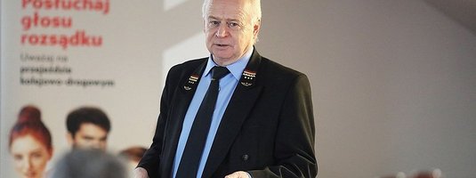 Dyr. Kiełczynski podczas warsztatów