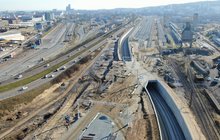 Nowy tunel z torami do portu w Gdyni. fot. Szymon Danielek PKP PLK (2)