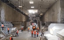 Wizyta techniczna z udziałem Ministra Infrastrutkury na przystanku Łódź Polesie fot. Rafał Wilgusiak