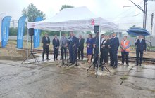 Łańcut, uroczyste rozpoczęcie prac przy budowie wiaduktu i tunelu, fot. Dorota Szalacha (1)