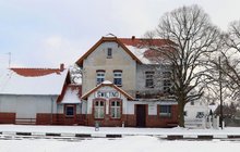 Muzealna stacja Świetno aut Zbigniew Drzewiecki