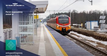 Kadr z filmu - RailBaltica: Przebudowa przystanku kolejowego Ełk Szyba Wschód