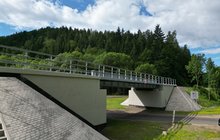 Przebudowany wiadukt na trasie Boguszów Gorce - Mieroszów 06.2025r. Fot.Ł.Łytka (1)