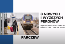 Kadr z filmu Lubartów - Parczew: Szybkie i wygodne podróże pociągiem