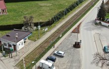 Przystanek Krosno Polanka, fot. Krzysztof Dzidek