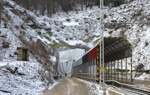 Widok tunelu od strony Trzcińska, fot. W. Szczotka (1)