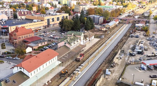 Krosno_Rewitalizacja li. nr 108 na odc. Jasło - Nowy - Zagórz, fot. Łukasz Bryłowski (1)