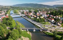 Linia nr 97 Żywiec - Sucha Beskidzka_nowe tory, perony, obiekty, fot. Łukasz Brylowski (4)